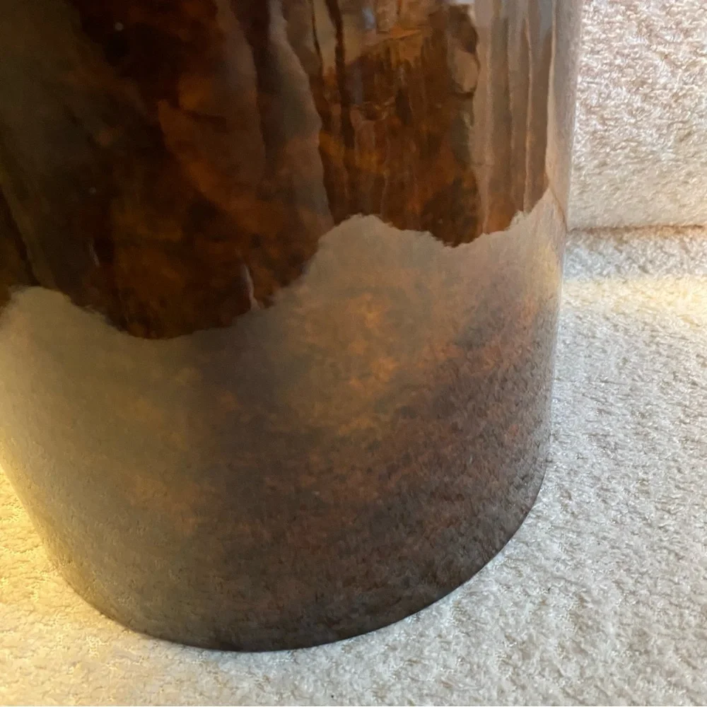 Vintage Georges Briard Mid-Century Modern Tortoise Shell Ice Bucket
